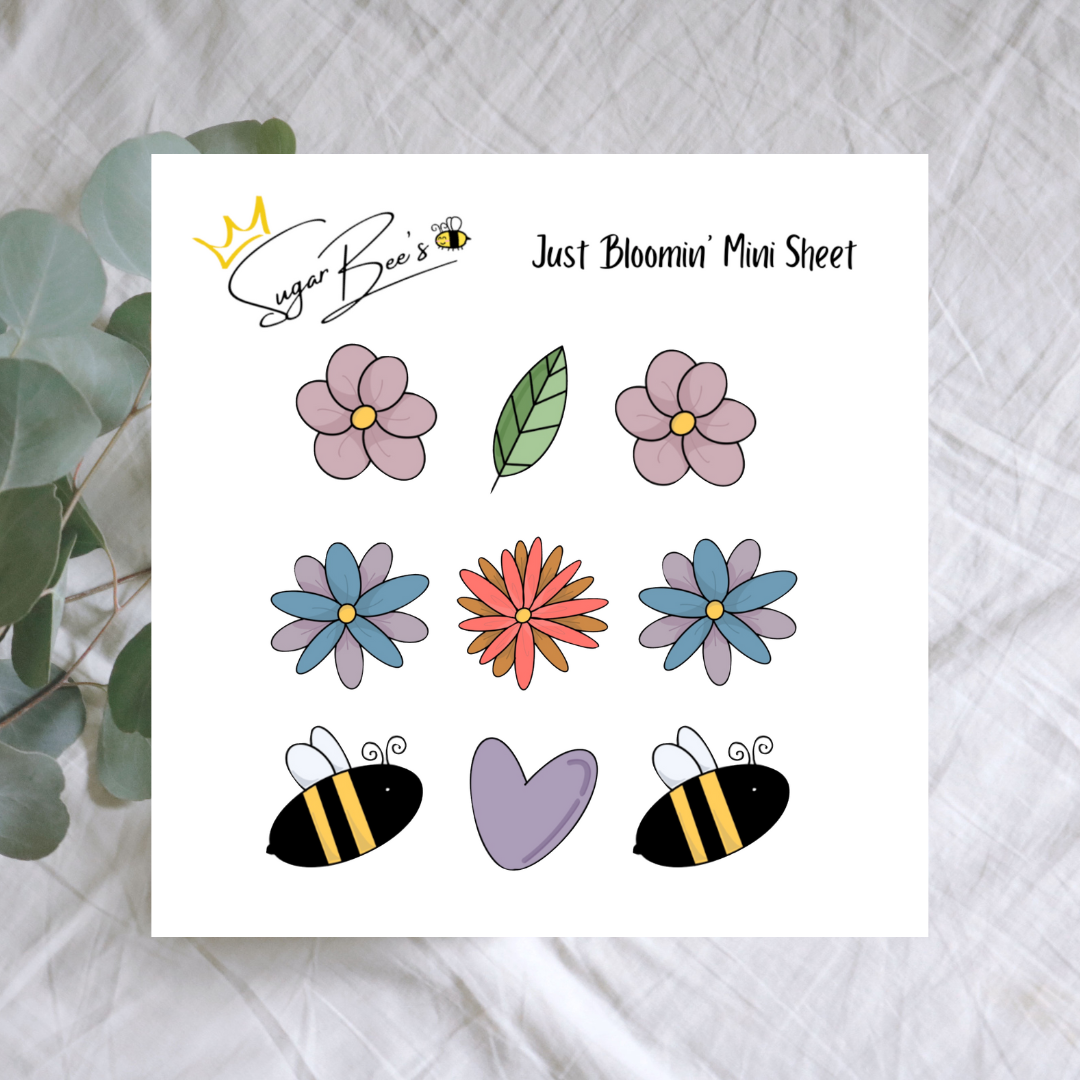 Just Bloomin' Mini Sheet